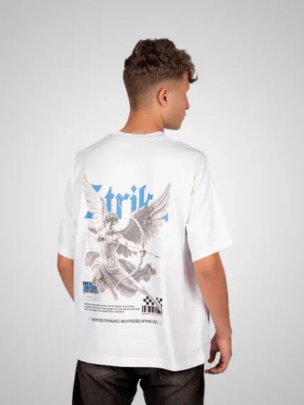 Angel Oversized T-shirt ( White )